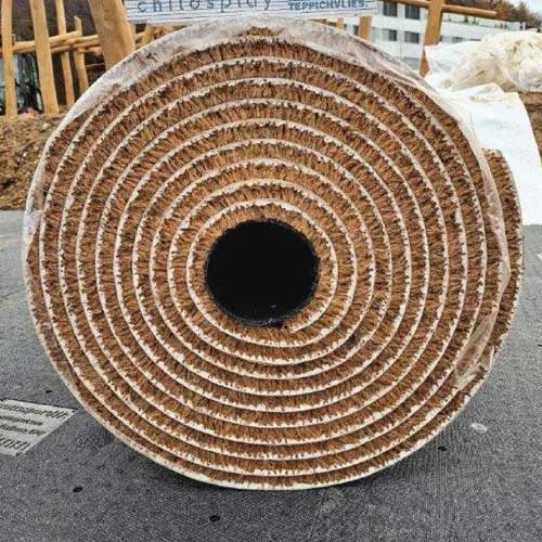 Gazon pour aires de jeux extérieurs en fibre de coco
